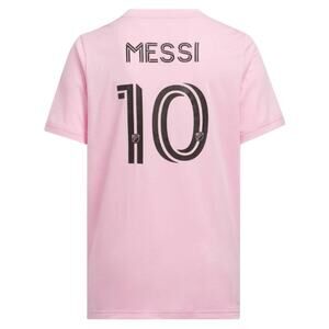 Adidas Men's True Pink Inter Miami CF Lionel Messi #10 Home Jersey Size M